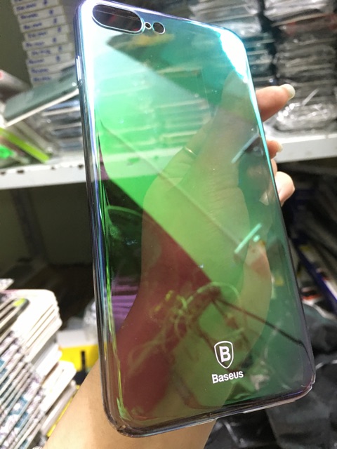 Ốp baseus ánh màu iphone7/8plus