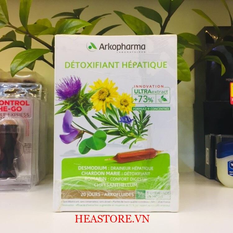 Giải Độc Gan Pháp Detoxifiant Hepatique 20 Ống