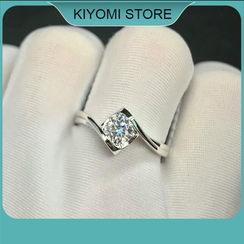 Nhẫn Bạc Đính Đá Phong Cách Hàn Quốc Cho Nữ KIYOMI STORE NT010
