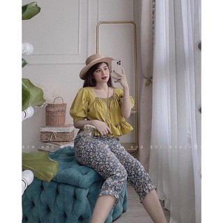 ❤ Set quần áo mặc nhà chất thô mềm