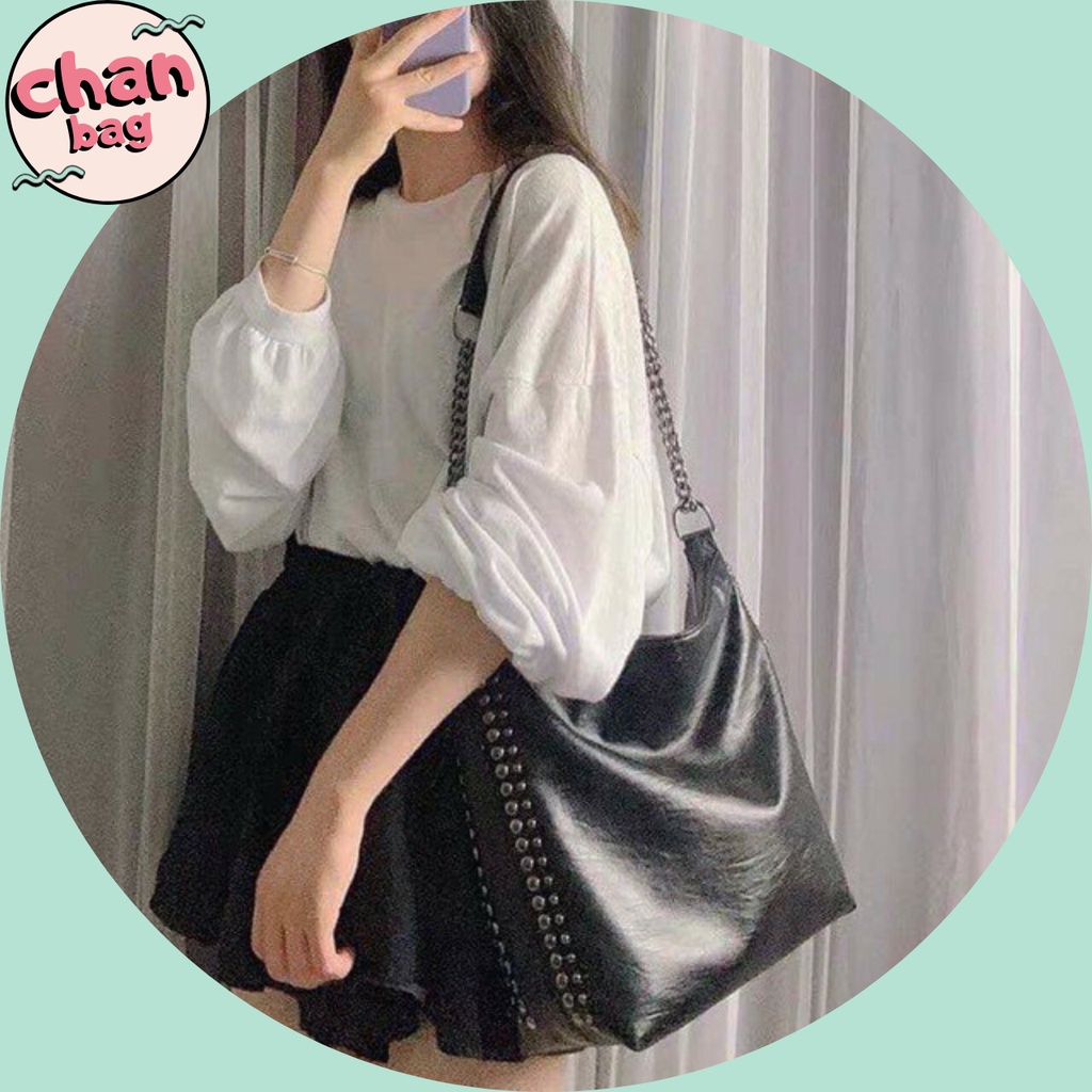 Túi Tote Da Đeo Chéo Vai Đựng Vừa A4 Kiểu V Xách Tote Nữ Đẹp Mang Đi Học Đi Làm Công Sở Đi Chơi