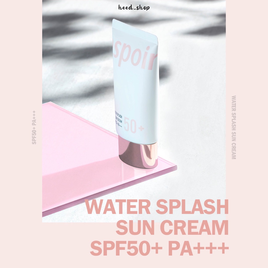 Sẵn sàng  Kem chống nắng nước SPF 50+ PA+++ 60ml / Water Splash Sun Cream Fresh/Water Splash Cica Tone up