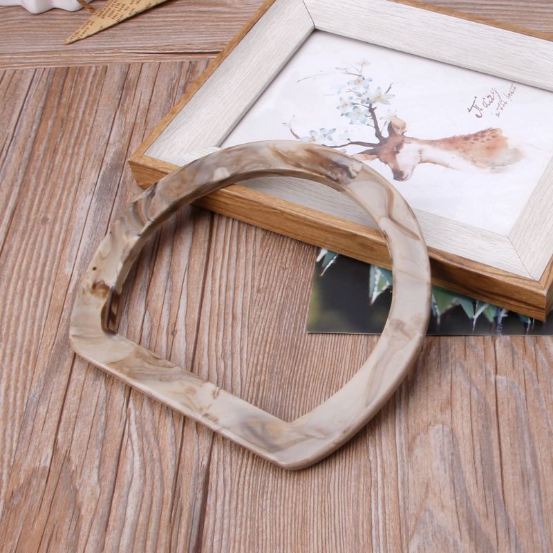 Tay Cầm Bằng Nhựa Resin Phong Cách Vintage Cho Túi Xách DIY