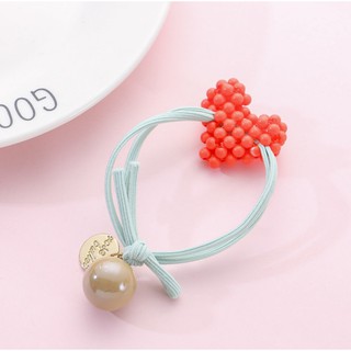 Dây cột tóc hình trái tim