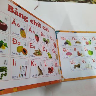 Vở tập đánh vần tiếng việt- tư duy ngôn ngữ trẻ 4 đến 8 tuổi