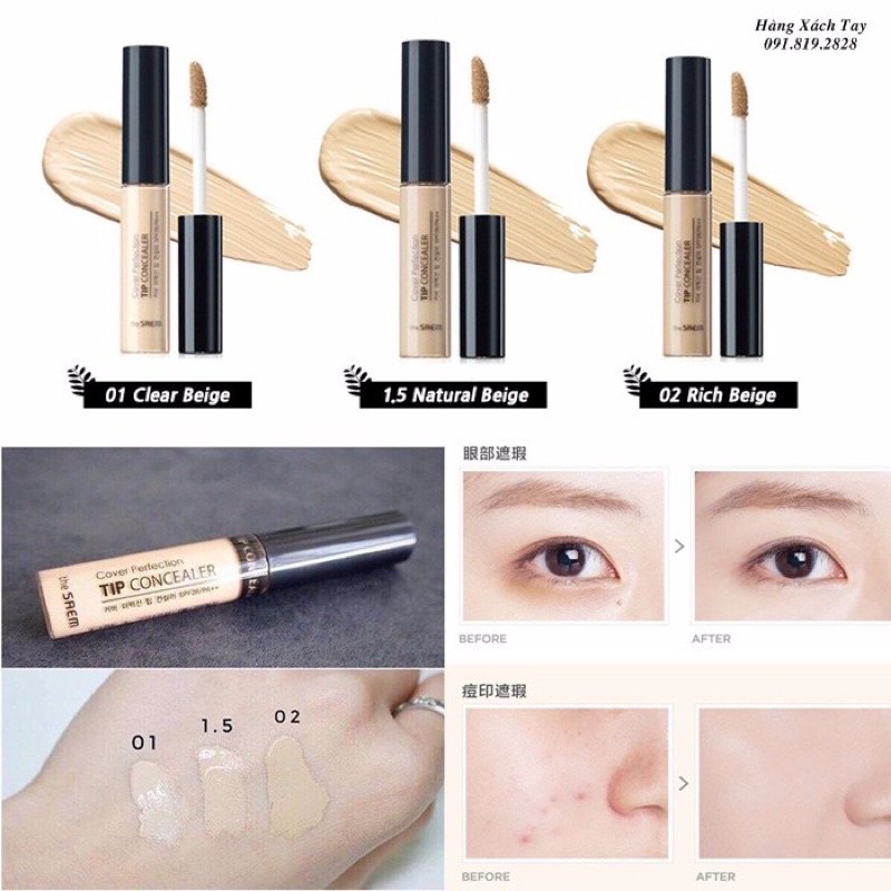 Kem che khuyết điểm Cover Perfection Tip Concealer