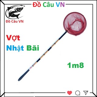Vợt Cá GW , vợt xúc cá 1m8 hàng nhật bãi
