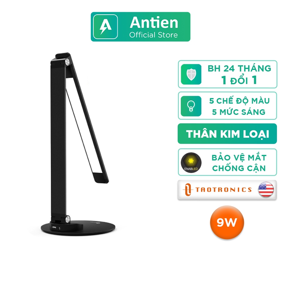 Đèn LED chống cận TaoTronics TT-DL19 ,9W - Chính Hãng