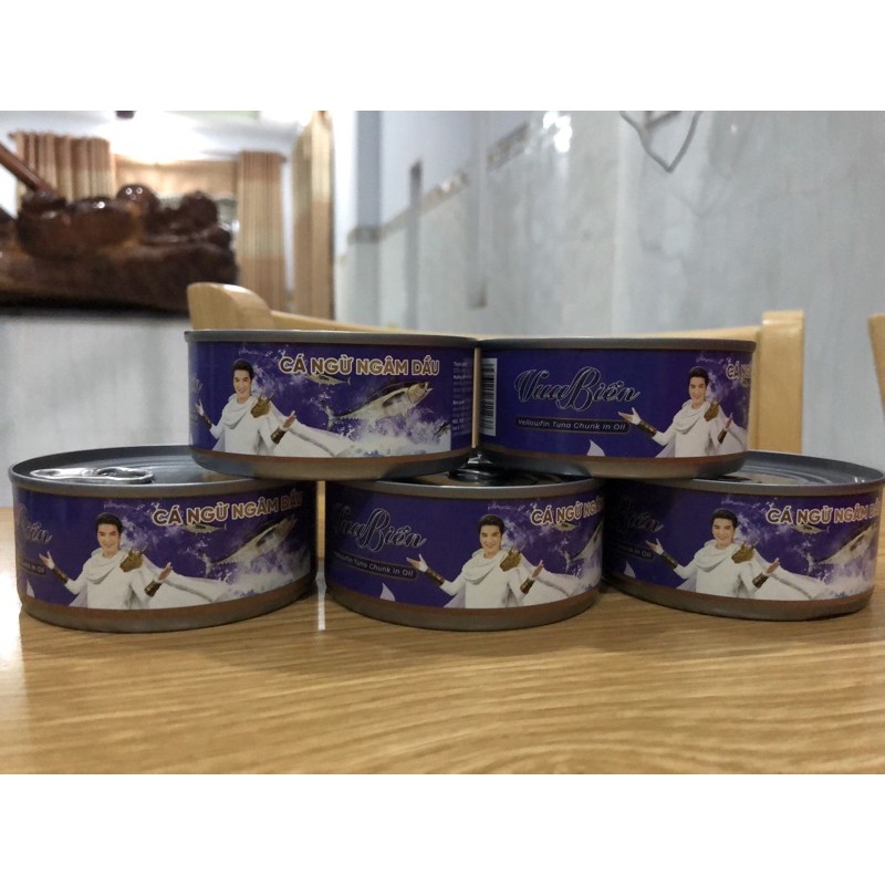 Combo 5 hộp Cá Ngừ Ngâm Dầu Vua Biển - Đàm Vĩnh Hưng  HSD tới năm 2026