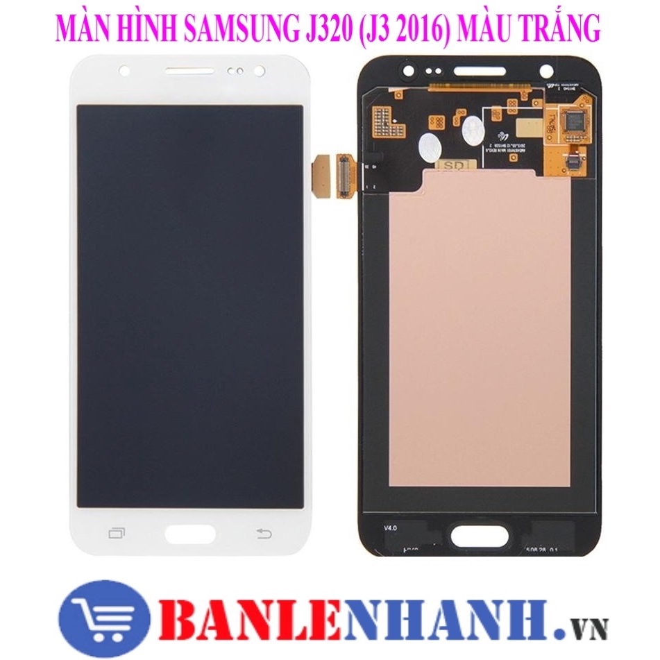 MÀN HÌNH SAMSUNG J320 J3 2016 MÀU TRẮNG