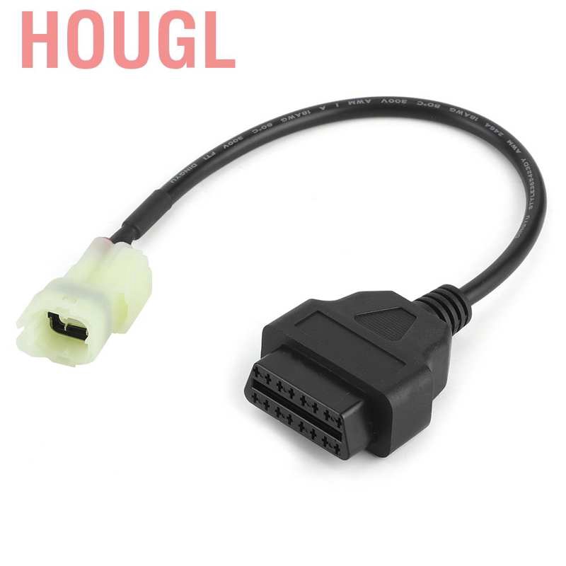 Hougl Dây cáp chuyển đổi Hougl Obd2 sang 4Pin dành cho xe máy Honda mô hình K-Line