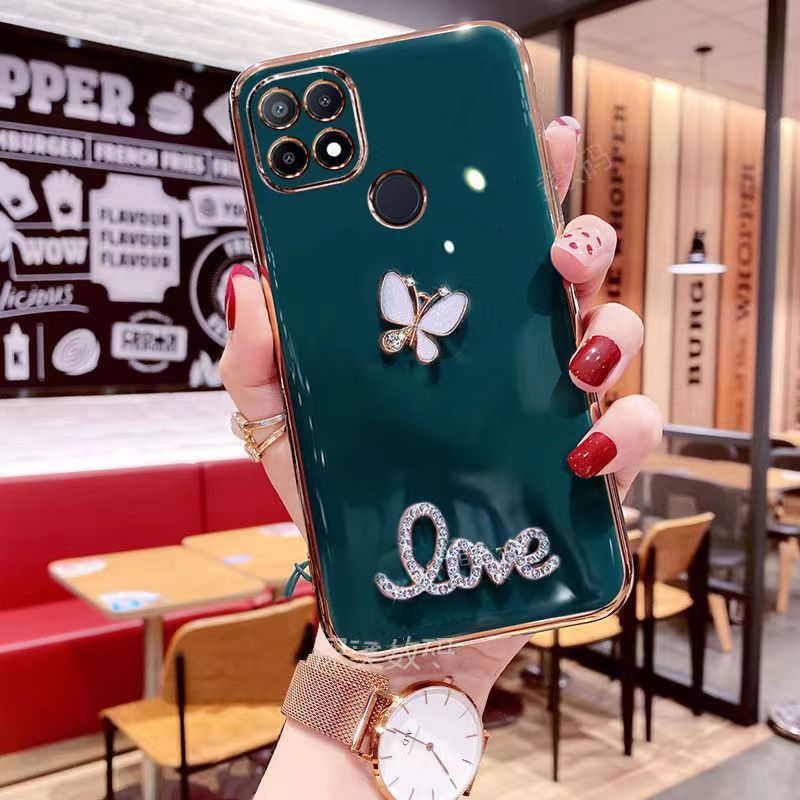 Ốp Điện Thoại Mạ Điện Cho OPPO A5 A3S A12E A15 A15S A7 A5S A12 A59 A79 F5 A31 2020 A83 A92 A52 A9 2020 A5 2020 A55 4G