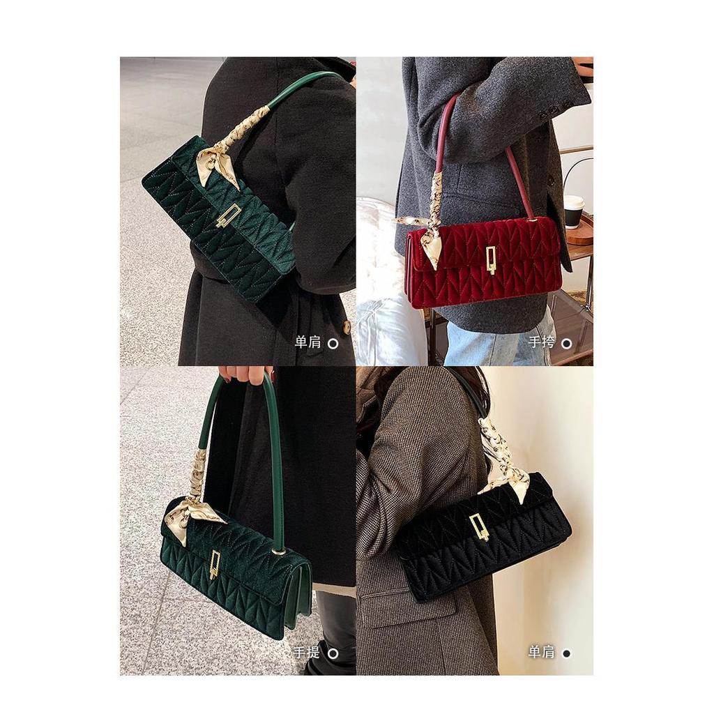 Túi Xách Nhung Thời Trang Xuân Hè 2022 Dành Cho Nữ