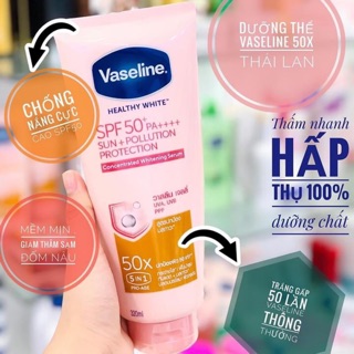 Kem dưỡng body Vaseline 50x