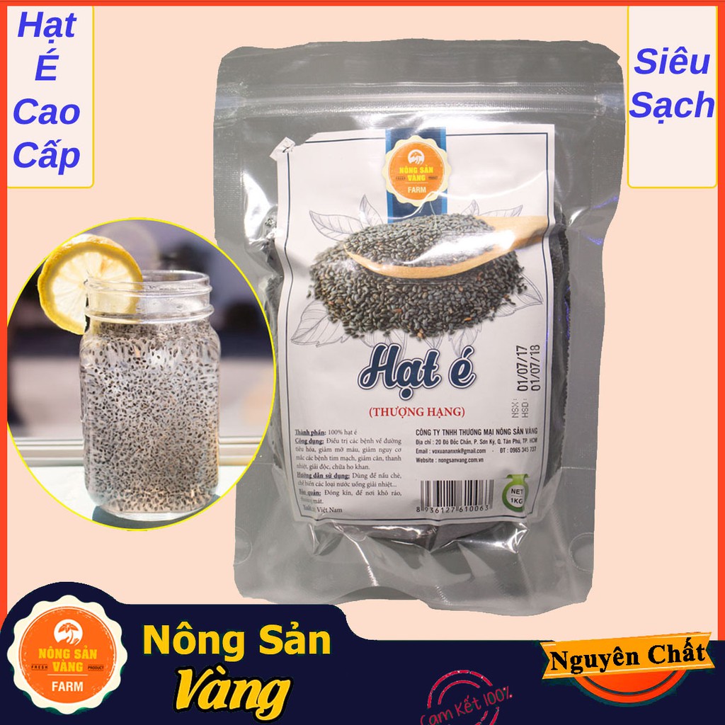 Hạt É Cao Cấp 1kg - Nông Sản Vàng