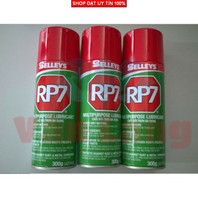 Dầu RP7 chai xịt chống rỉ (gỉ) sét, bôi trơn, chống ẩm ,chống ăn mòn