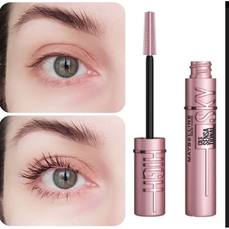 Mascara Maybelline Sky high làm dày mi siêu hot trên TikTok
