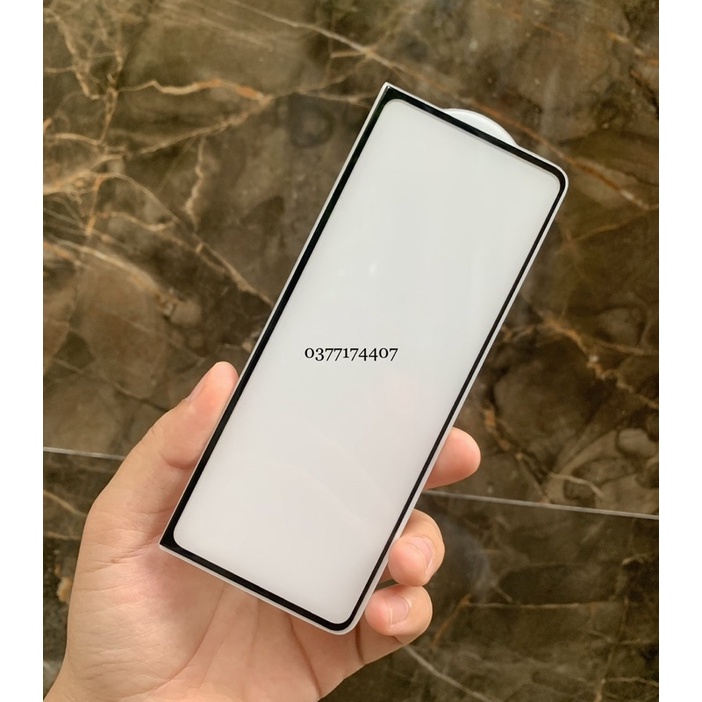 Samsung Galaxy Z FOLD 4 5G/ Z Fold 5/ Z Fold 3_ Dán Kính cường lực Kuzoom 9D Full màn hình bảo vệ máy siêu tốt