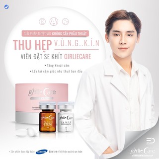 Viên Đặt Tế Bào Gốc GIRLIECARE Chăm Sóc Sắc Đẹp Phái Nữ - Ngừa Bệnh Phụ Khoa từ Hàn Quốc 9 viên