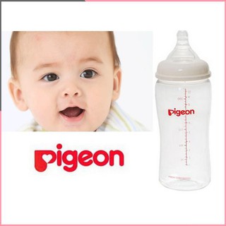 Bình sữa Pigeon cổ rộng PP Plus 160ML/240ML { CHÍNH HÃNG PIGEON }