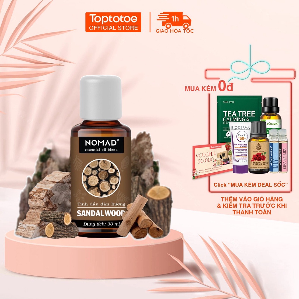 Tinh Dầu Đàn Hương Nomad Sandalwood Essential Oil