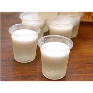 50 cái ly nhựa 120-140ml - ly rau câu , đựng nước sốt