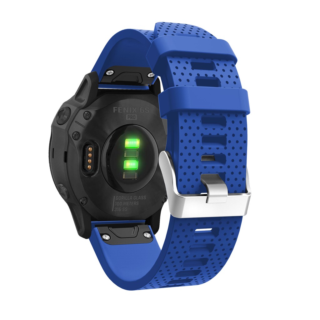 Dây đeo silicone thay thế cho đồng hồ Garmin Fenix 6S / Fenix 5S / 5S Plus 20mm