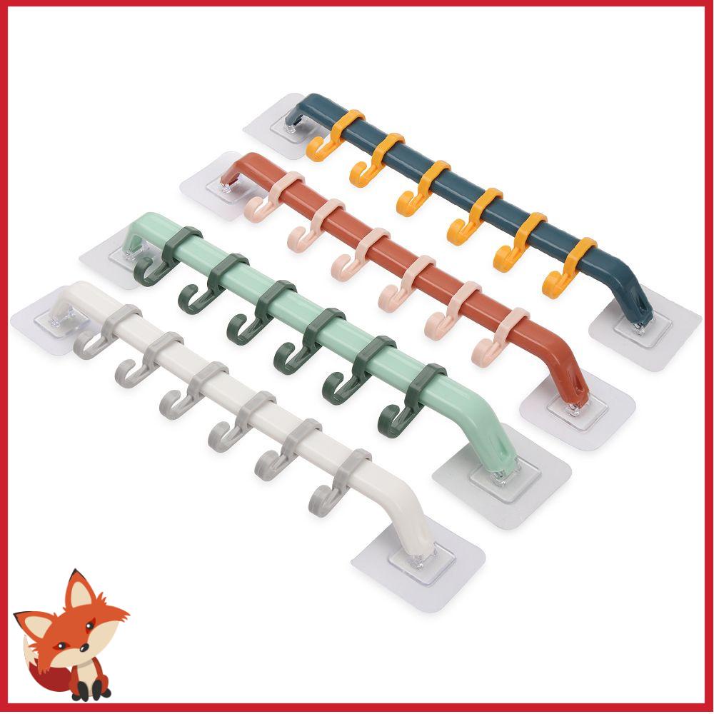 Giá Treo Đồ Dùng Một Tầng Không Cần Đục Lỗ Tiện Dụng Cho Nhà Bếp/ Nhà Tắm