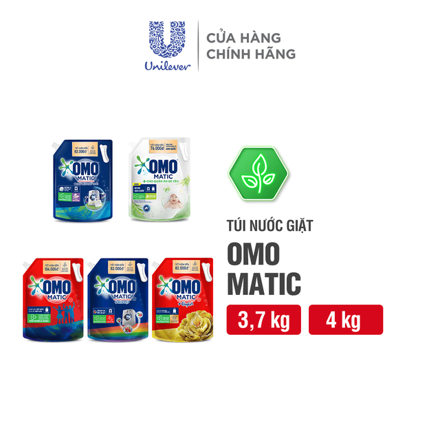 Túi nước giặt OMO Matic 3,6kg