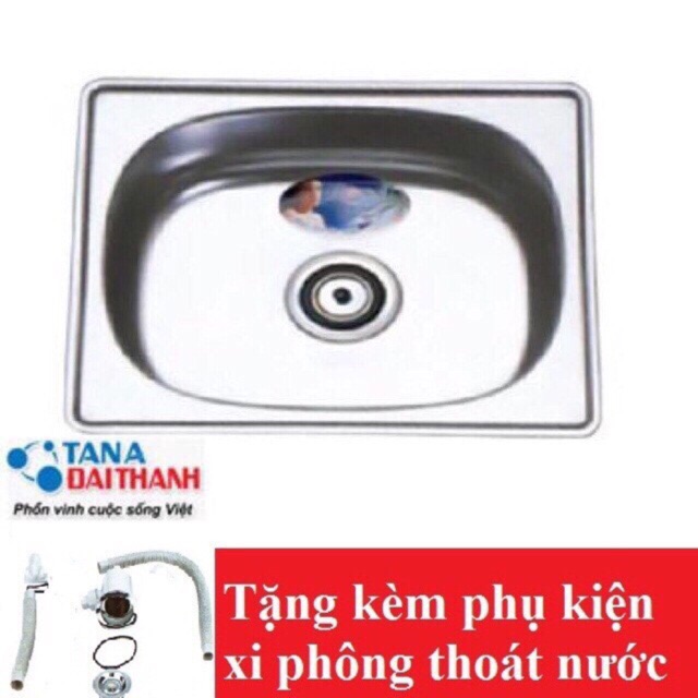 Chậu rửa bát Tân Á xuất khẩu 1 ngăn.