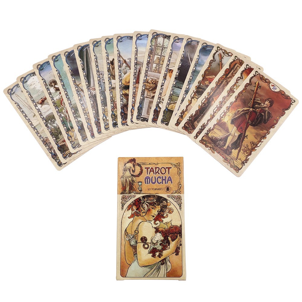 Bộ bài bói Mucha Tarot cao cấp