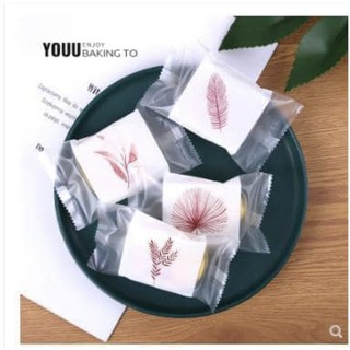 Túi đựng bánh quy, bánh hành hoạ tiết 7x12cm (100 chiếc)