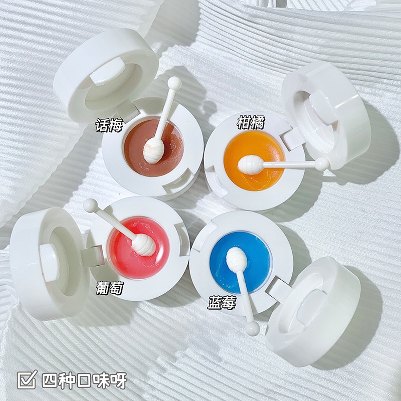 Son Dưỡng Môi Daimanpu Dạng Hũ Dưỡng Ẩm Môi Mềm Mịn Hàng Nội Địa Trung