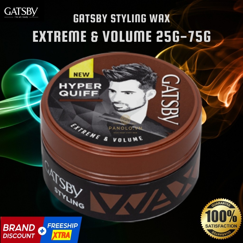 ✅ Sáp Vuốt Tóc Gatsby Styling Wax 25g & 75g Đủ Màu