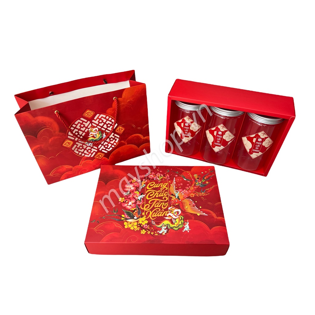 🌺Hộp tết🌺 Hộp đựng quà tết/ đựng bánh Én Xuân