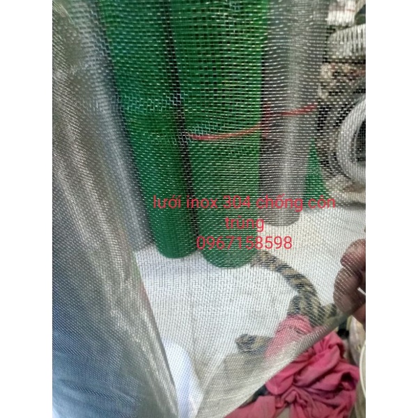 1 cuộn lưới inox chuẩn 304 không rỉ chống muỗi chống côn trùng dài 29.5m