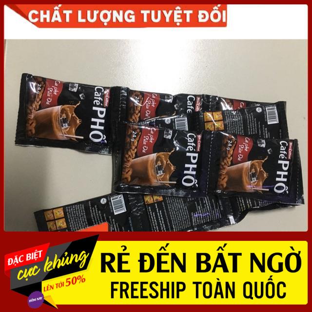 [HCM] Cà phê Phố sữa đá 1 gói 24g/ ca phê Việt đen | BigBuy360 - bigbuy360.vn