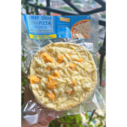 Pizza chảo sâu - 4 loại phomai