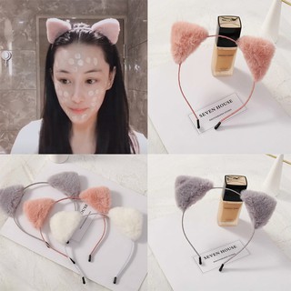 Bờm cài tóc hình tai mèo dễ thương