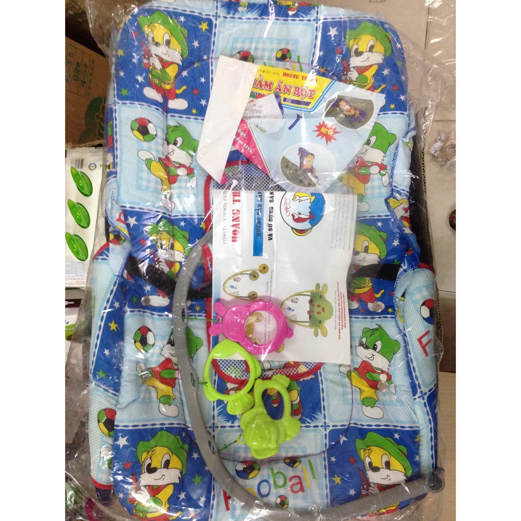 Áo thay xe ngồi ăn bột nhỏ 75cm*45cm