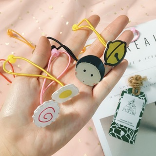 CỘT TÓC 1 ĐẦU HOẠT HÌNH CUTE ẢNH THẬT