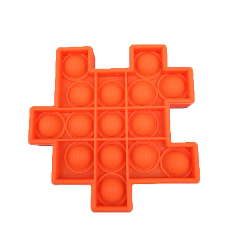 ✹❀Creative Rubik s Cube Desktop Đồ chơi Gặm nhấm Pioneer Silicone Press Ball Nhà máy khắc DIY Cung cấp trực tiếp