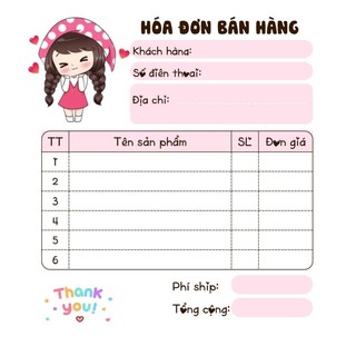 BILL HOÁ ĐƠN MINI ( lẻ 1c -2 liên)