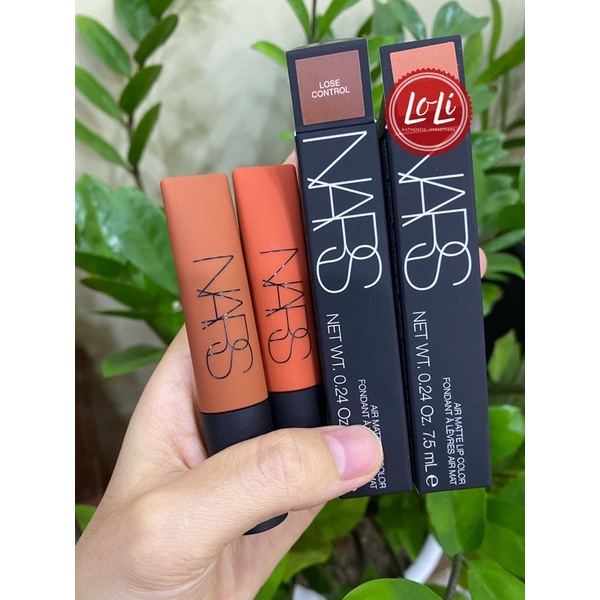 [MADE IN CANADA] Nars Son Kem Nars Air Matte Lip Color Power Trip, Morocco, Lose Control, Dragon Girl, Thrust - 7.5ml