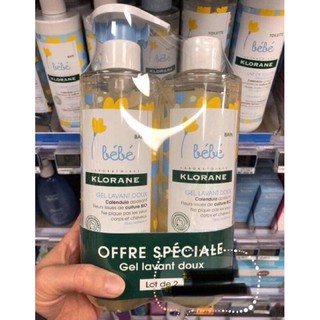 Bộ tắm gội Bebe klorane cho bé