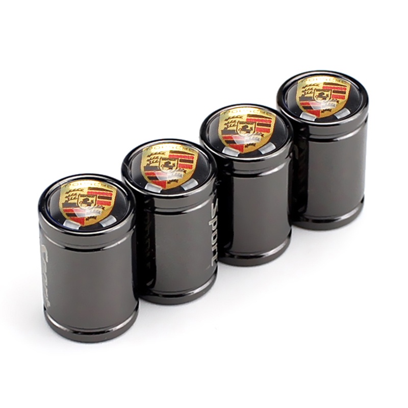 Bộ 4 Nắp Van Bánh Xe Hơi Porsche 911 718 Hộpster Cayman Panamera