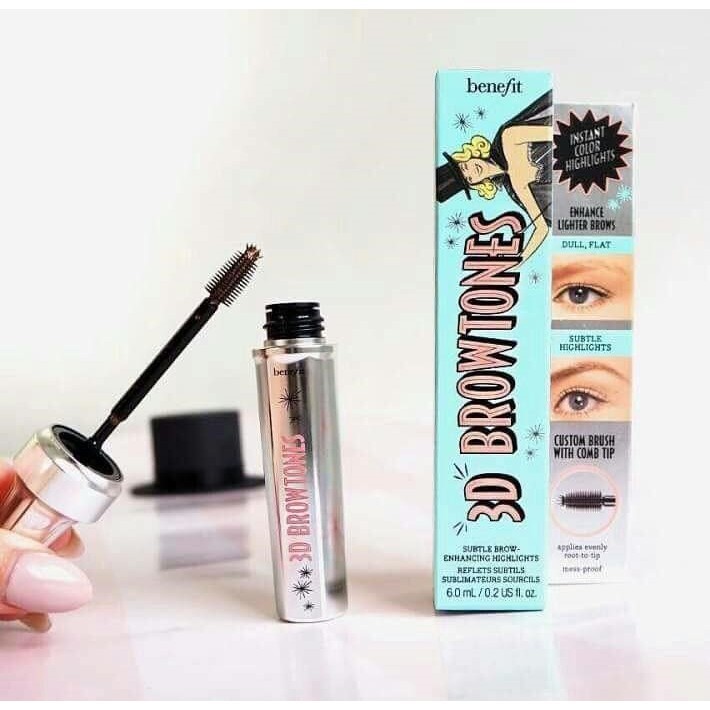 Mascara làm dài mi và đậm chân mày 3D Browtones