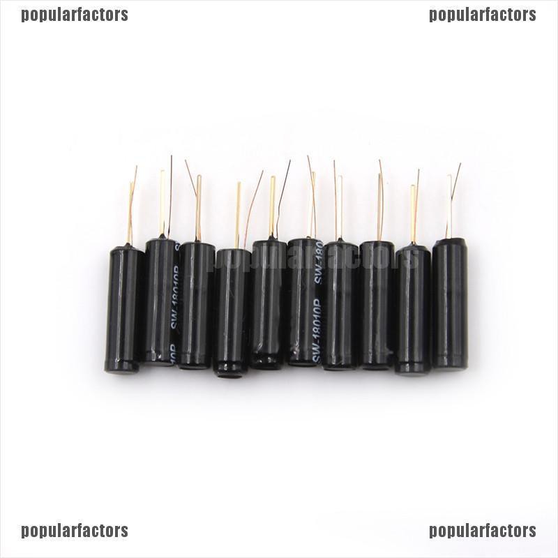 Bộ 10 Công Tắc Cảm Biến Rung Sw-18010P 10m Ohm Chuyên Dụng