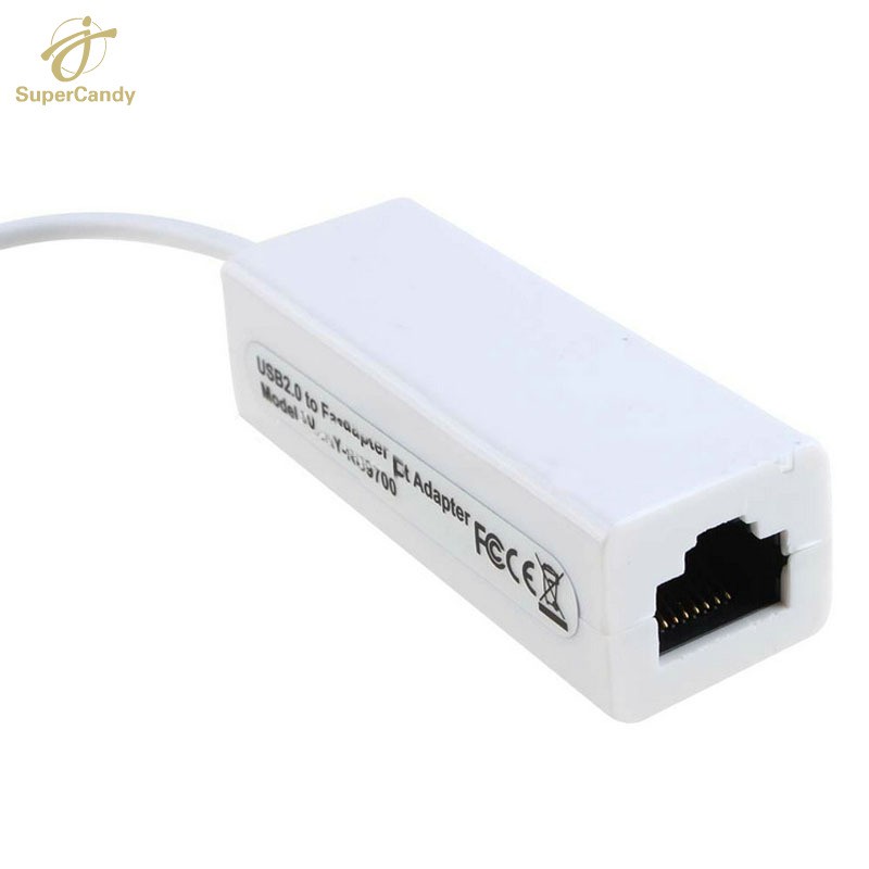 Đầu Chuyển Đổi Usb 2.0 Sang Rj45 Ethernet Lan 10 / 100mbps Cho Win 7 / 8 / 10