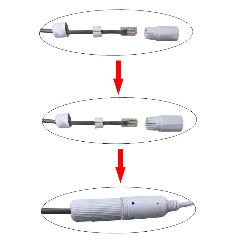 Set 10 Vỏ Bọc Đầu Nối RJ45 Chống Bụi Bẩn / Côn Trùng